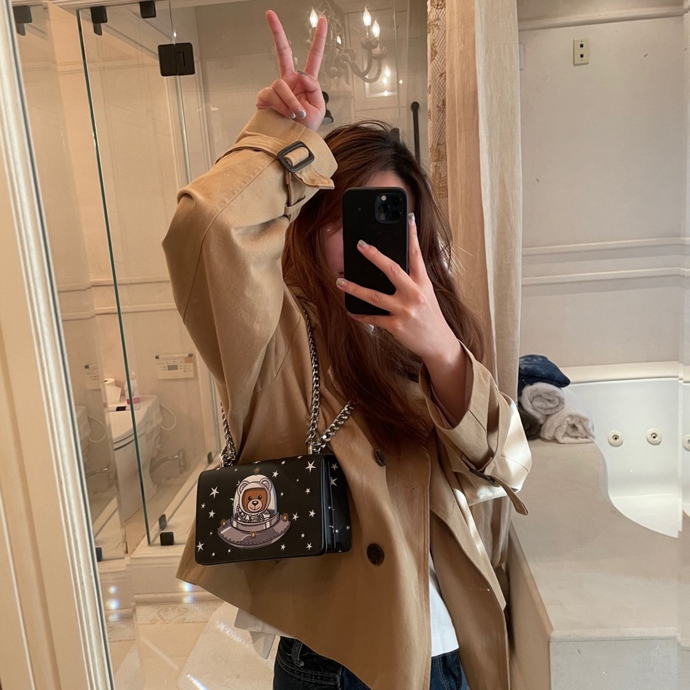 Moschino Space Teddy Mini Bag